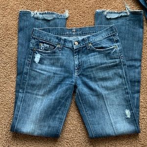 7 for all mankind jeans -Slouchy size 28
